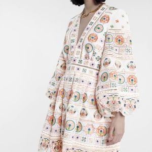 NWT Zimmermann Brighton Embroidered Dress